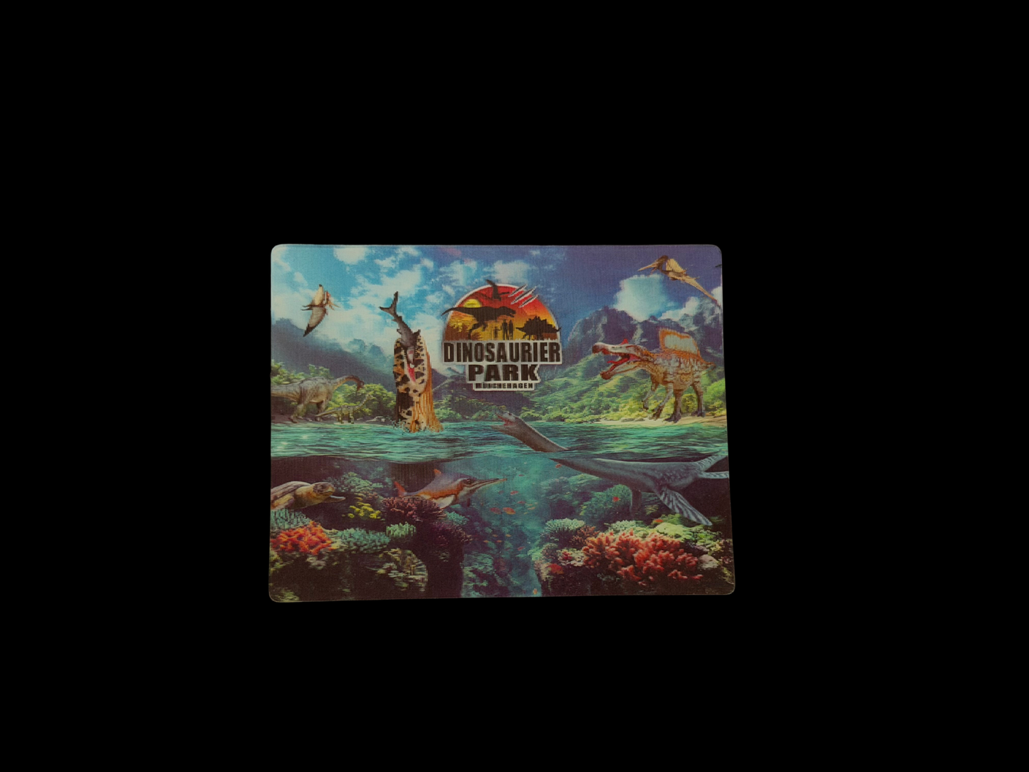 Magnet im 3D Design; Wasser- und Uferlandschaft