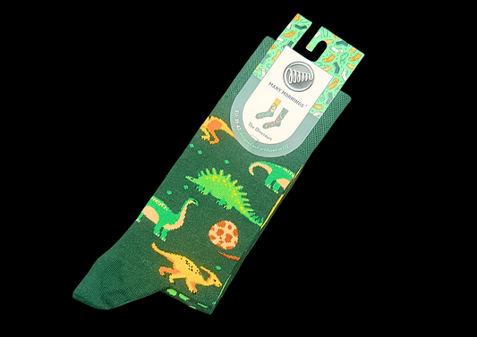 Socken mit Dinosaurier-Print