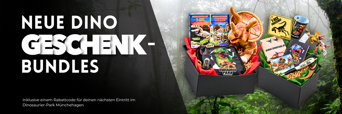 Zwei Dinosaurier Geschenk Sets im Angebot