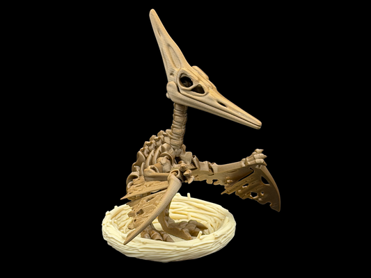 Pteranodon Skelett Flexi-Figur aus dem 3D-Druck