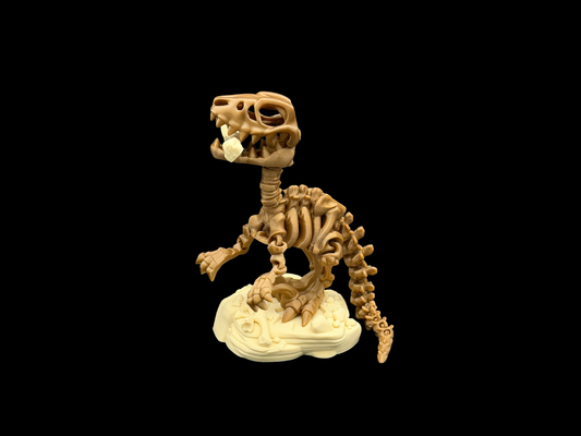 Raptor Skelett Flexi-Figur aus dem 3D-Druck